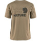 Fjällräven Damen T-Shirt Walk With Nature Suede Brown XL