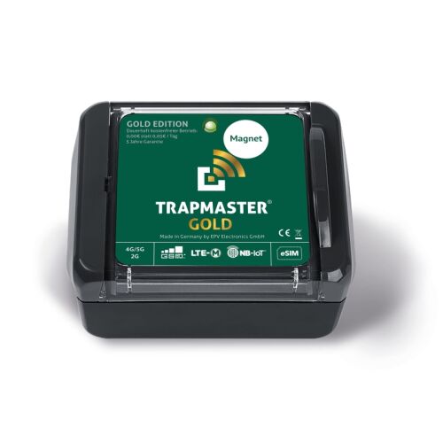 Trapmaster Gold Fallenmelder 4G/5G Version Neo (Magnetabriss v. Gehäuse & Neigungssensor)