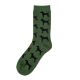 Krawattendackel Unisex Socken Terrier grün