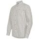 Blaser Herren Hemd Tristan 22 Bordeaux/Blau kariert 3XL