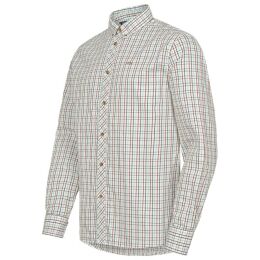 Blaser Herren Hemd Tristan 22 Bordeaux/Blau kariert M