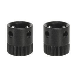 Halder 2x Buchsen 6,0mm in Holz arretierbar