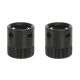 Halder 2x Buchsen 6,0mm in Holz arretierbar