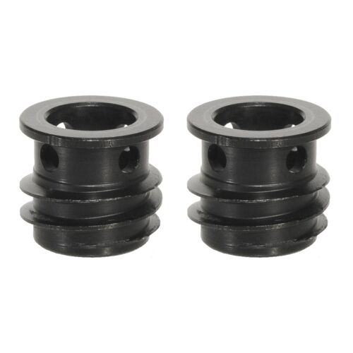 Halder 2x Buchsen 6,0mm in Kunststoff arretierbar
