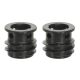 Halder 2x Buchsen 6,0mm in Kunststoff arretierbar
