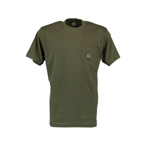 OS Trachten Herren T-Shirt Doppelpack Adam Oliv 4XL