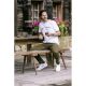 Blaser Herren Chino Denim Stretch Tom Dunkeloliv 54