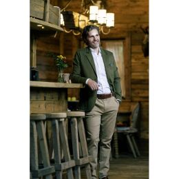 Blaser Herren Chino Denim Stretch Tom Sand 48