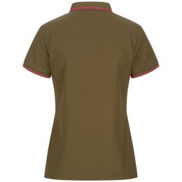 Blaser Damen Polo Shirt 24 Dunkeloliv/Heidekraut 36