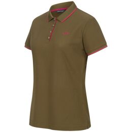 Blaser Damen Polo Shirt 24 Dunkeloliv/Heidekraut 36
