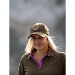 Blaser Damen Polo Shirt 24 Dunkeloliv/Heidekraut 36