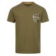 Blaser Herren T-Shirt Camo Pocket T 24 Dunkeloliv XXL