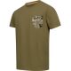 Blaser Herren T-Shirt Camo Pocket T 24 Dunkeloliv XXL