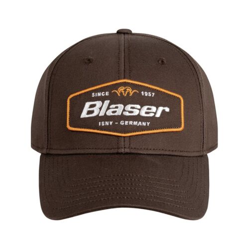Blaser Unisex Kappe Badge Dunkelbraun One Size