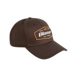 Blaser Unisex Kappe Badge Dunkelbraun One Size