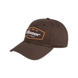 Blaser Unisex Kappe Badge Dunkelbraun One Size