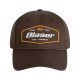 Blaser Unisex Kappe Badge Dunkelbraun One Size