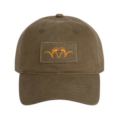 Blaser Unisex Kappe Argali Woven Badge Dunkeloliv One Size