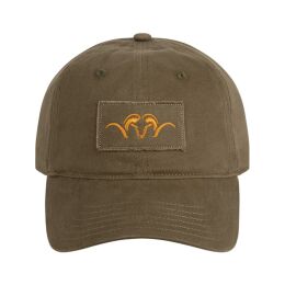 Blaser Unisex Kappe Argali Woven Badge Dunkeloliv One Size