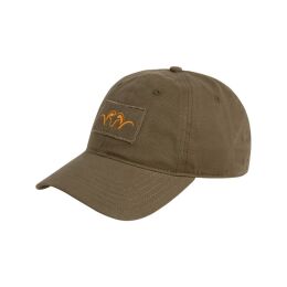 Blaser Unisex Kappe Argali Woven Badge Dunkeloliv One Size
