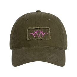 Blaser Unisex Kappe Argali Woven Badge Dunkeloliv/Heidekraut One Size