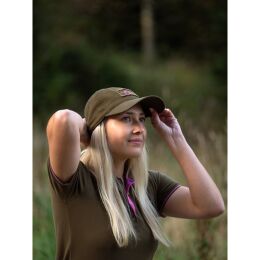 Blaser Unisex Kappe Argali Woven Badge Dunkeloliv/Heidekraut One Size