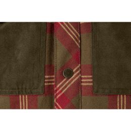 Seeland Herren Hemdjacke Vancouver Red Check L