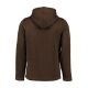 Tom Collins Herren Strick Fleece Jacke Farin Dunkelbraun 3XL