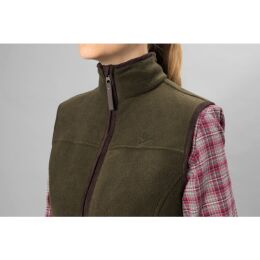 Seeland Damen Fleeceweste Woodcock Ivy Pine green melange M