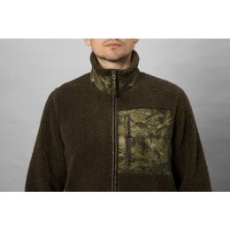 Seeland Herren Fleecejacke Zephyr Grizzly Brown L