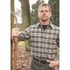 OS Trachten Herren Hemd 1/1-Arm Collin Oliv 39/40