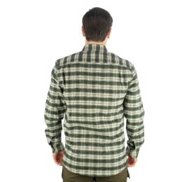 OS Trachten Herren Hemd 1/1-Arm Collin Trachtengr&uuml;n 49/50