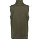 OS Trachten Herren Weste Strick Fleece Furkan Oliv 4XL