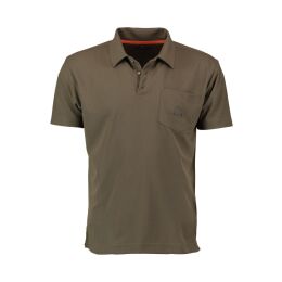 OS Trachten Herren Poloshirt 1/2-Arm Alex Dunkelgr&uuml;n L