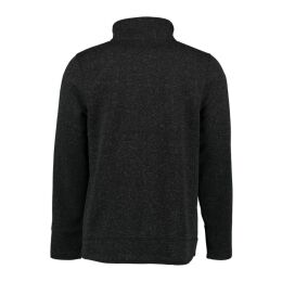 OS Trachten Herren Jacke Strick Fleece Fares Anthrazit 4XL