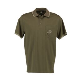 OS Trachten Herren Poloshirt 1/2-Arm Alex Oliv M