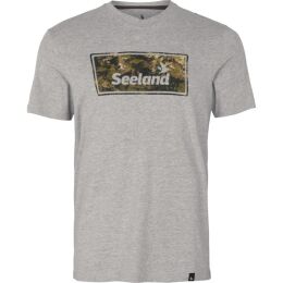 Seeland Herren T-Shirt Falcon Dark Grey Melange S