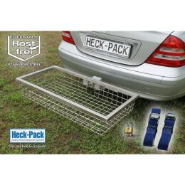 Heck-Pack Hecktr&auml;ger Deluxe Edelstahl, absenkbar