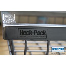 Heck-Pack Hecktr&auml;ger Deluxe Edelstahl, absenkbar