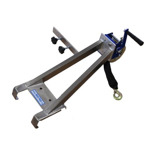 Heck-Pack Aufsteckbare Halterung mit Handseilwinde für 125 mm Heck-Pack Heckträger