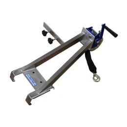 Heck-Pack Aufsteckbare Halterung mit Handseilwinde f&uuml;r 175 mm Heck-Pack Hecktr&auml;ger
