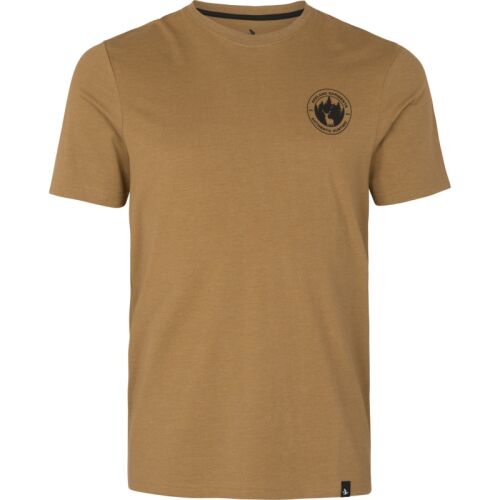 Seeland Herren T-Shirt Saka Antique Bronze Melange L