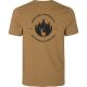 Seeland Herren T-Shirt Saka Antique Bronze Melange L
