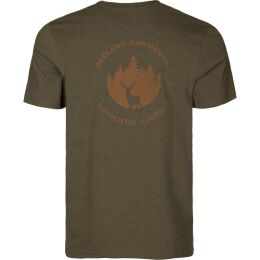 Seeland Herren T-Shirt Saka Pine green melange S