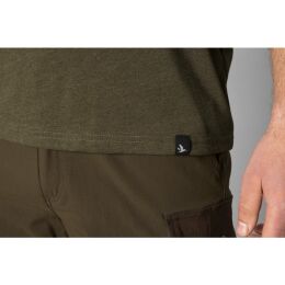 Seeland Herren T-Shirt Saka Pine green melange XL