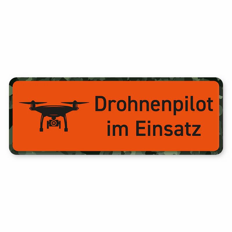 Wilde Hilde Magnetschild 