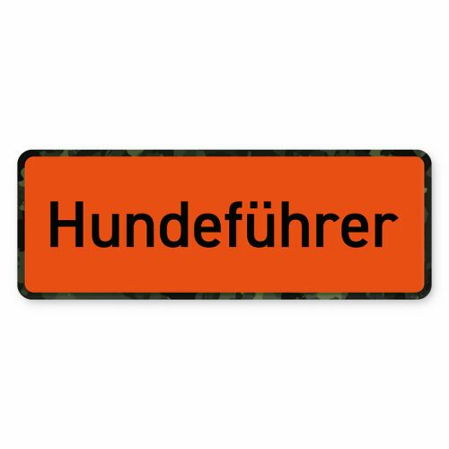 Wilde Hilde Magnetschild "Hundeführer"