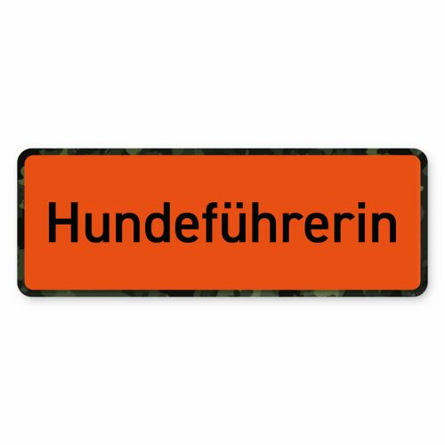 Wilde Hilde Magnetschild "Hundeführerin"