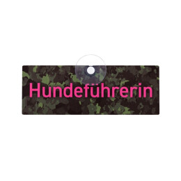 Wilde Hilde Saugnapfschild "Hundeführerin"