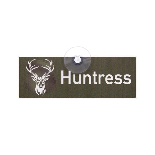 Wilde Hilde Saugnapfschild "Huntress"